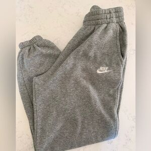 Nike Heather gray joggers